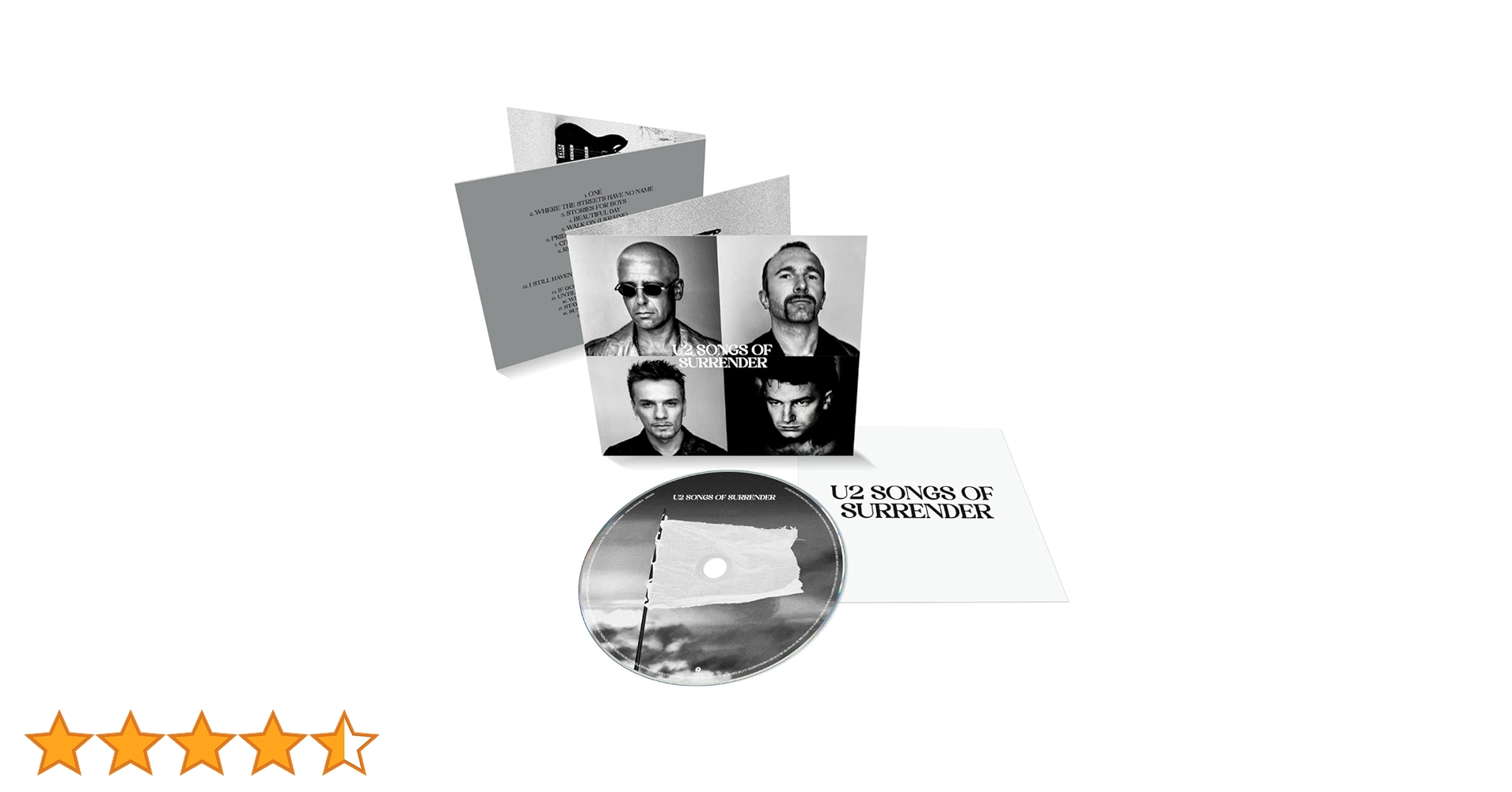 未開封　U2 Songs Of Surrender 輸入盤4CD 限定盤☆超貴重 Amazon.com: Songs Of Surrender [4 CD Super Deluxe